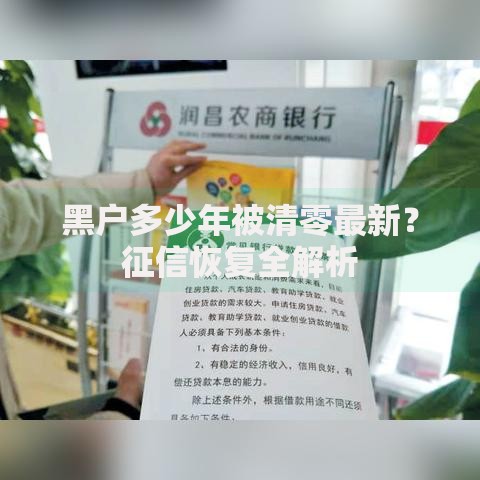 黑户多少年被清零最新？征信恢复全解析