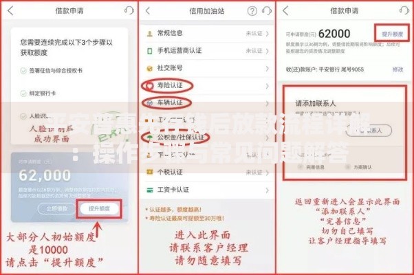 平安普惠先存钱后放款流程详解：操作步骤与常见问题解答