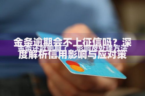 金条逾期会不上征信吗？深度解析信用影响与应对策略