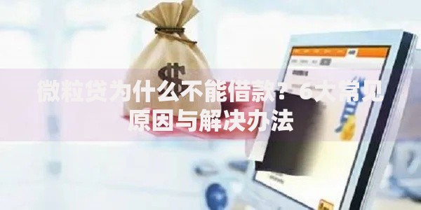 微粒贷为什么不能借款？6大常见原因与解决办法