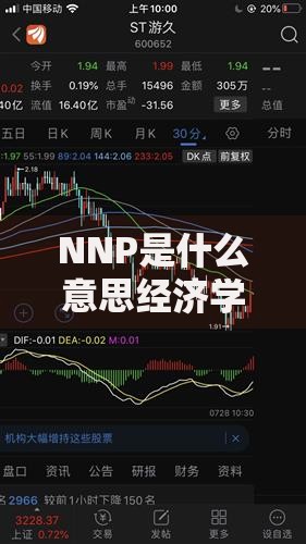 NNP是什么意思经济学：3分钟搞懂国民生产净值核心概念