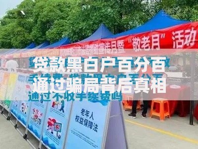 贷款黑白户百分百通过骗局背后真相与防范指南