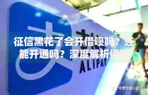 征信黑花了会开借呗吗？还能开通吗？深度解析借呗审核标准