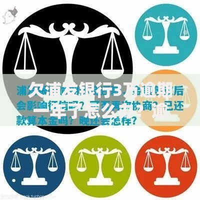 欠浦发银行3万逾期一年了怎么办？逾期协商还款全解析