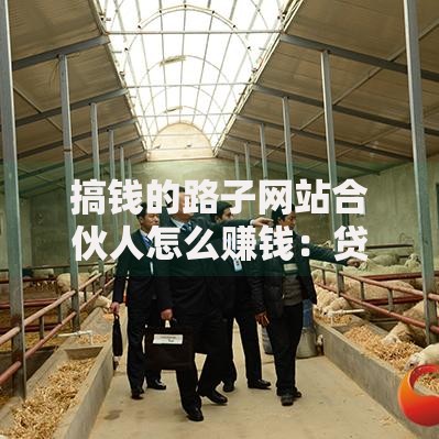 搞钱的路子网站合伙人怎么赚钱：贷款类合作模式全解析