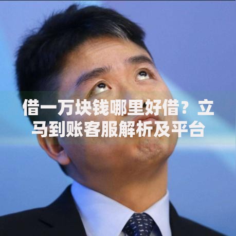 借一万块钱哪里好借？立马到账客服解析及平台推荐