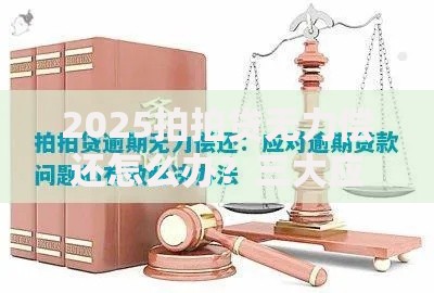 2025拍拍贷无力偿还怎么办？三大应对策略助你化解债务危机