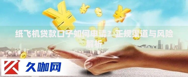 纸飞机贷款口子如何申请？正规渠道与风险解析