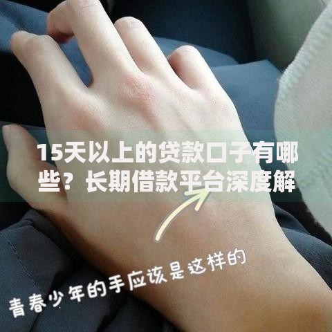 15天以上的贷款口子有哪些？长期借款平台深度解析