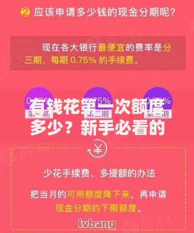 有钱花第一次额度多少？新手必看的授信规则解析