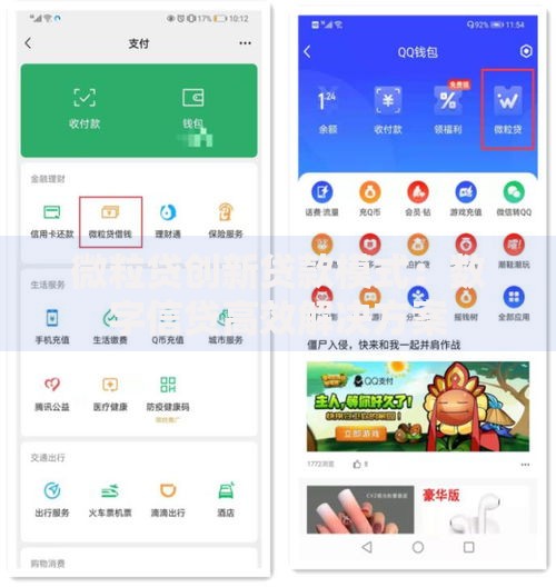 微粒贷创新贷款模式：数字信贷高效解决方案