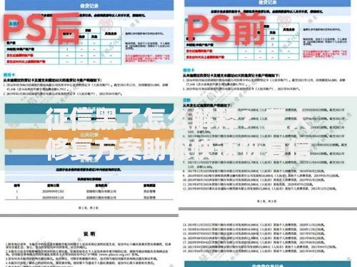 征信黑了怎么解释？三大修复方案助你快速恢复信用