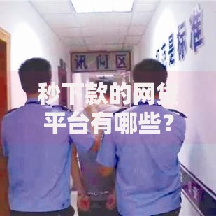 秒下款的网贷平台有哪些？如何选择安全可靠的平台