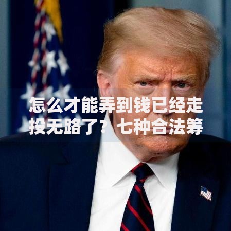 怎么才能弄到钱已经走投无路了?七种合法筹款路径深度解析 怎么才能弄到钱已经走投无路了?七种合法筹款路径深度解析