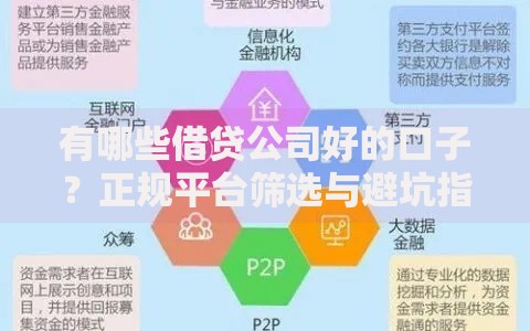 有哪些借贷公司好的口子？正规平台筛选与避坑指南