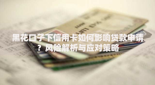 黑花口子下信用卡如何影响贷款申请？风险解析与应对策略