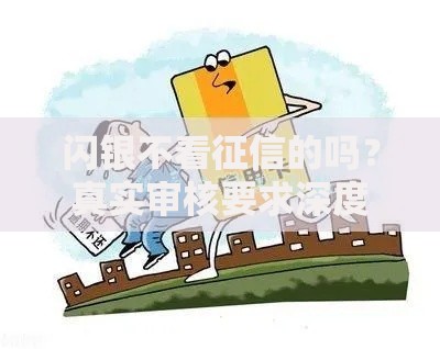 闪银不看征信的吗？真实审核要求深度解析