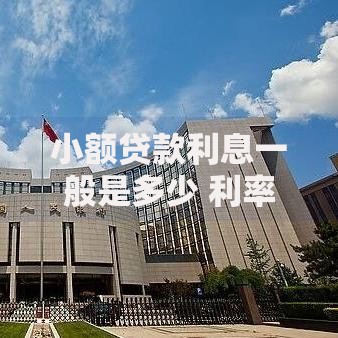 小额贷款利息一般是多少 利率范围及计算方法解析