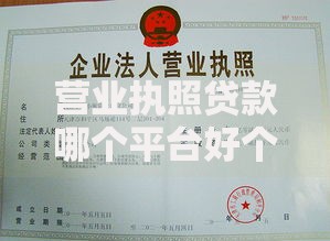 营业执照贷款哪个平台好个体商户贷款？正规渠道解析