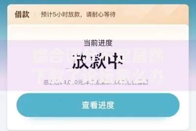 综合评分不足居然下款了论坛怎么办？真实案例分析