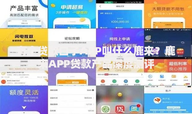 有个贷款口子APP叫什么鹿来？鹿来APP贷款产品深度测评