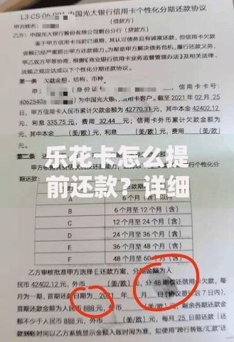 乐花卡怎么提前还款？详细步骤+注意事项全解析