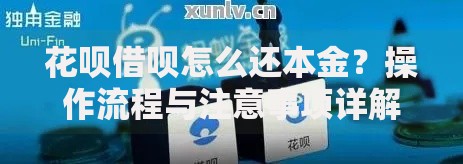 花呗借呗怎么还本金？操作流程与注意事项详解
