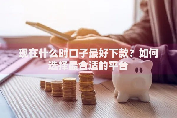 现在什么时口子最好下款？如何选择最合适的平台