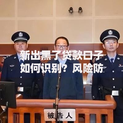 新出黑了贷款口子如何识别？风险防范全解析