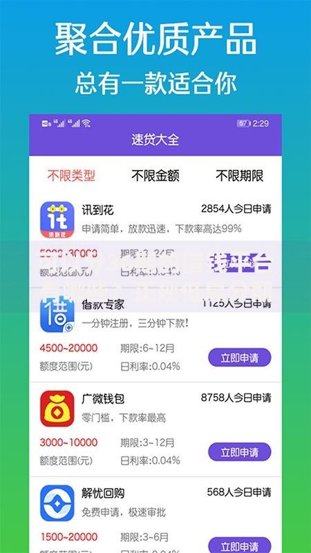 可以分36期的借钱平台有哪些？正规低息分期贷款平台解析