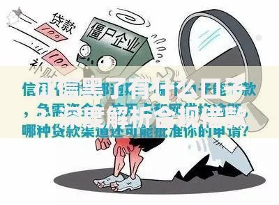 征信黑了有什么口子？深度解析合规借款渠道