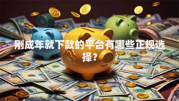 刚成年就下款的平台有哪些正规选择？
