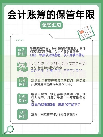 凭证保存期限是多久？这些细节可能被你忽略了