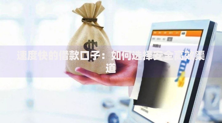 速度快的借款口子：如何选择安全高效渠道