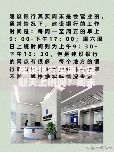 建设银行星期六星期天上班吗？周末营业时间、办理业务指南