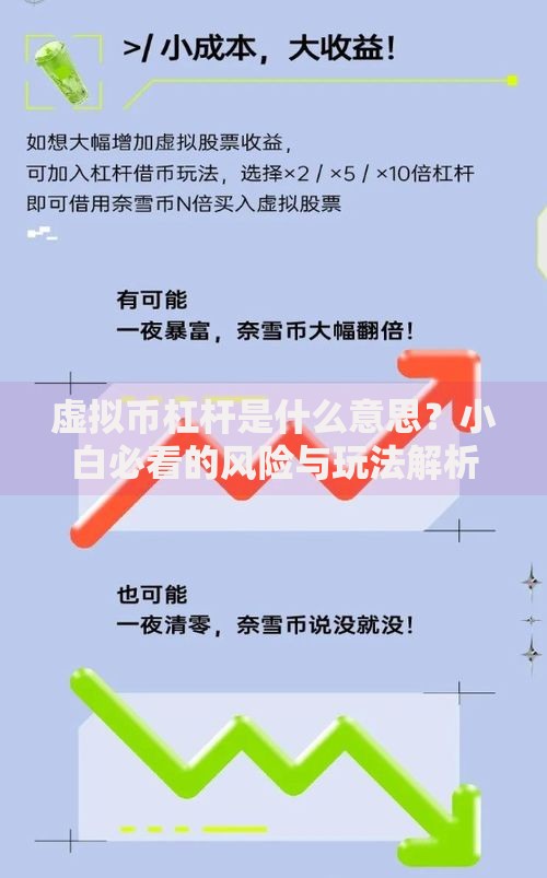 虚拟币杠杆是什么意思？小白必看的风险与玩法解析