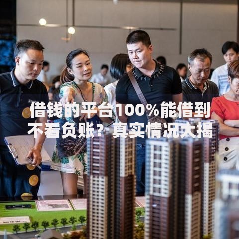 借钱的平台100%能借到不看负账？真实情况大揭秘！