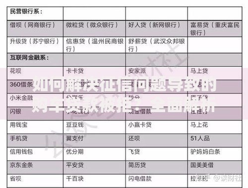 如何解决征信问题导致的购车贷款被拒？全面解析应对策略