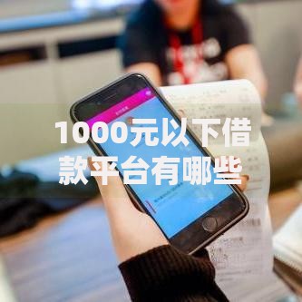 1000元以下借款平台有哪些？低额度借贷渠道深度解析