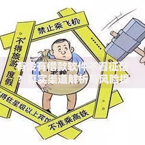 有没有借款软件不看征信？真实渠道解析与风险提示