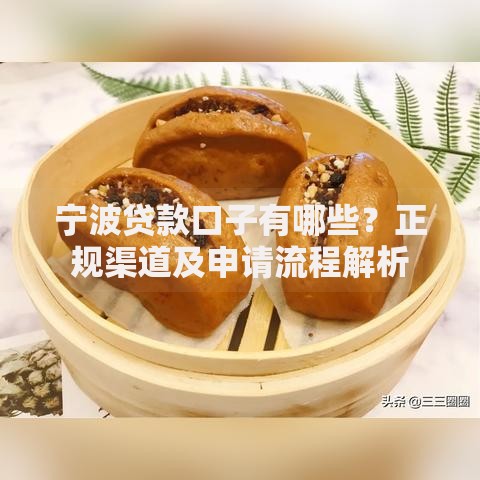 宁波贷款口子有哪些？正规渠道及申请流程解析