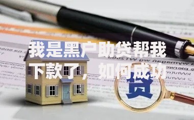我是黑户助贷帮我下款了，如何成功申请贷款？