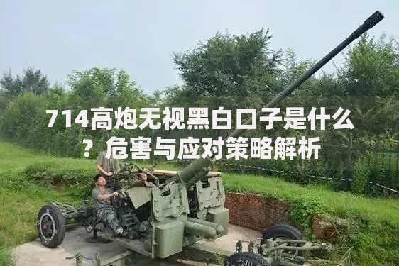 714高炮无视黑白口子是什么？危害与应对策略解析