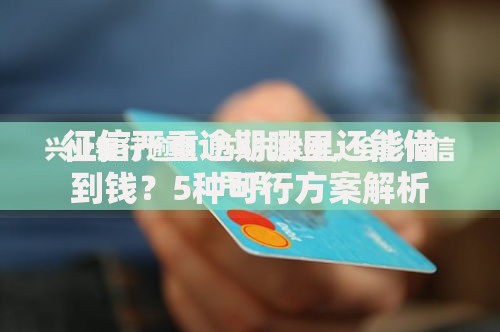 征信严重逾期哪里还能借到钱？5种可行方案解析