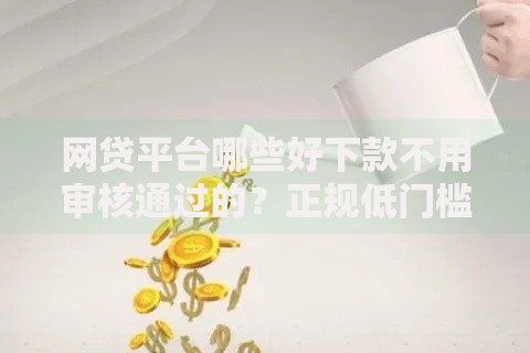 网贷平台哪些好下款不用审核通过的？正规低门槛渠道解析