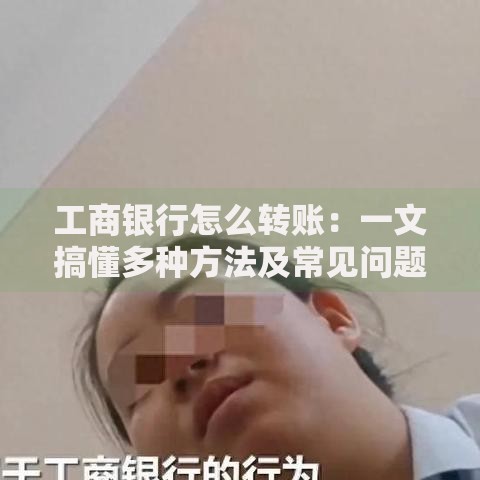 工商银行怎么转账：一文搞懂多种方法及常见问题