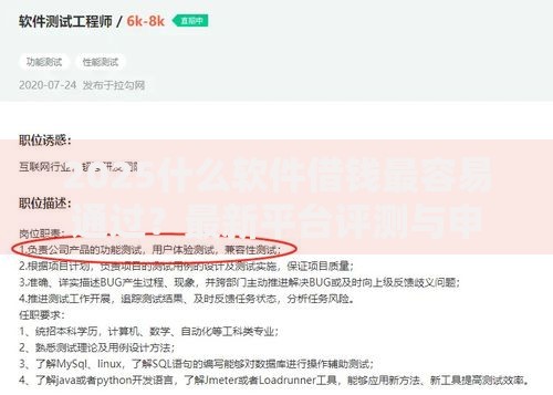 2025什么软件借钱最容易通过？最新平台评测与申请技巧