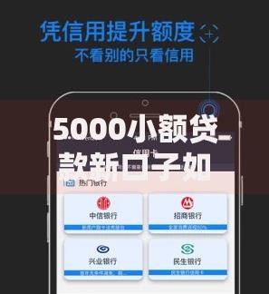 5000小额贷款新口子如何申请？审批流程与注意事项解析