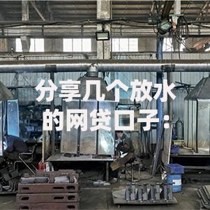 分享几个放水的网贷口子：哪些平台审核门槛低？