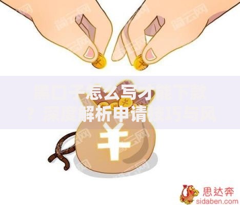 黑口子怎么写才能下款？深度解析申请技巧与风险